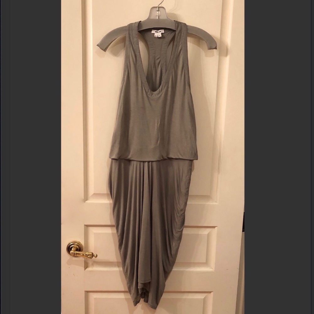 Helmut Lang Sleeveless Racerback Dress. Size M